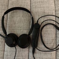 Jabra Engage 50 || USB Headset (ENC160 Link) - Noise Cancelling- Work From Home