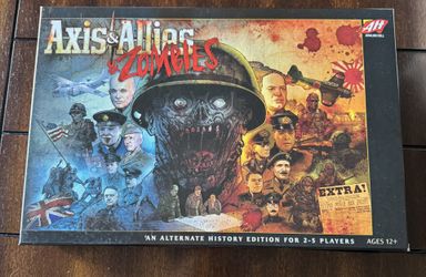 Axis and Allies Zombies Board Game