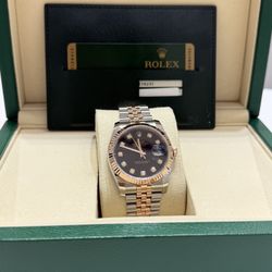 2008 Preowned Rolex 36mm DateJust (with Card/tag)