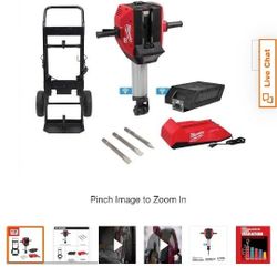 Milwaukee Mx Series Jackhammer