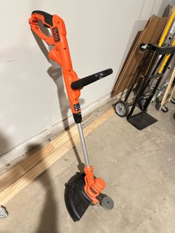 Yard Trimmer BLACK+DECKER 14 in. 6.5 Amp Corded Electric Single Line 2-In-1