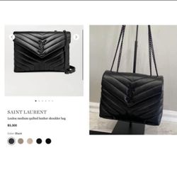 YSL Loulou Medium Quilted shoulder bag