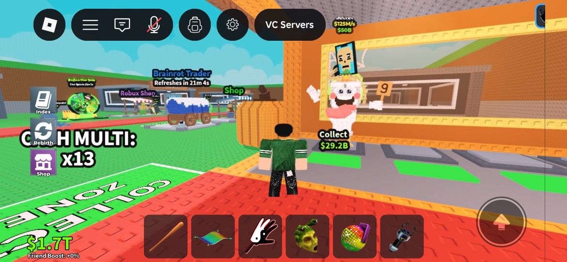 Steal A Brainrot Selling All