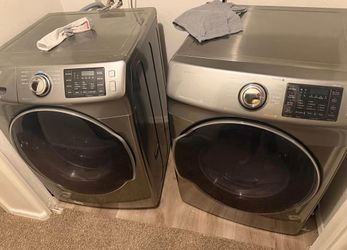 Samsung set washer dryer