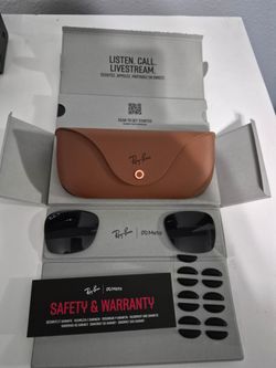 Ray-Ban Meta Wayfarer Gen 1 AI Smart Glasses – Large 53mm – Complete Bundle