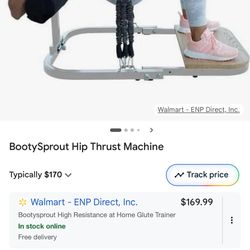 Booty Sprout Hip Thrust Machine