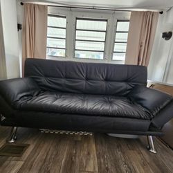 Black futon