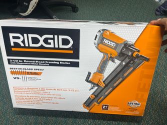 RIDGID 3-1/2 in. Round-Head Framing Nailer