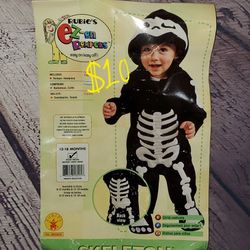 Skeleton Baby Costume 