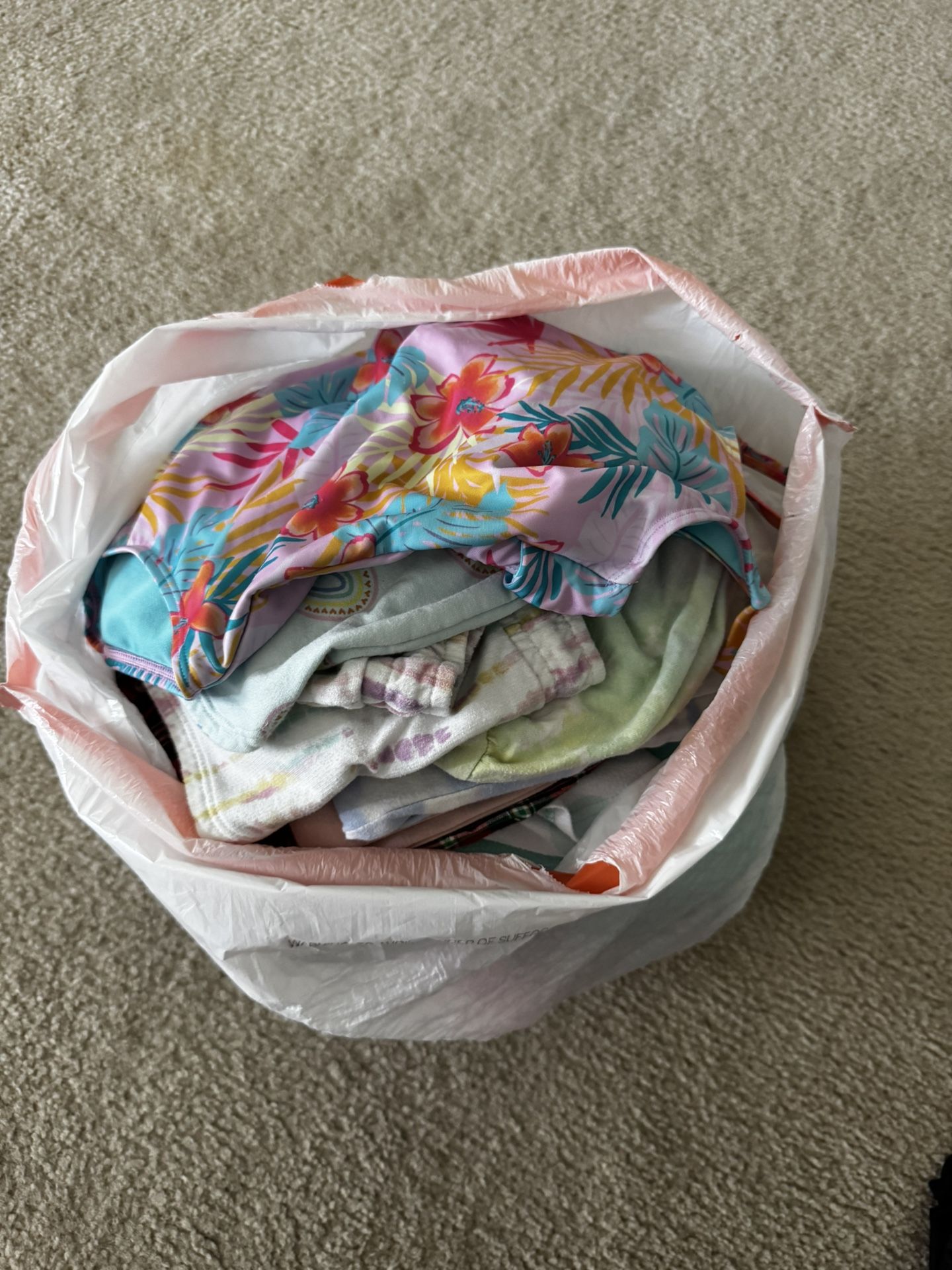 Bag Of Girl’s Clothes