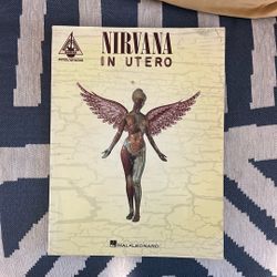 Nirvana In Utero guitar tab songbook
