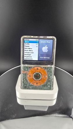 Ipod classic 6th generation 80gb new battery upgrade 3000 mAh