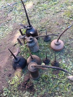 Old Oil Cans