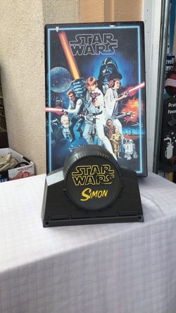 Collectible vintage 1999 Star Wars Simon head-to - head space battle game