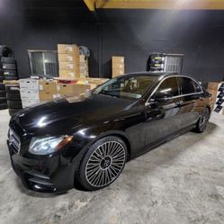 20 INCH NEW WHEELS STAGGERED MAYBACH STYLE FOR MERCEDES BENZ E300 E350 S550 S450 S560 S580 Brand New In Box !!