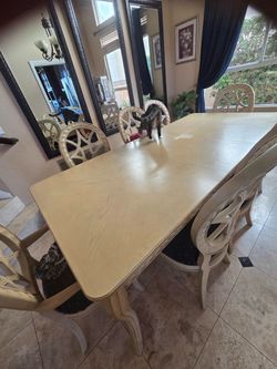 Dining Table Set with 8 Chairs