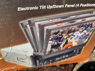 Car stereo pop out screen touchscreen