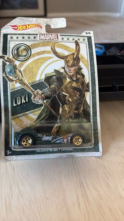 Hot Wheels Character Car – Marvel Loki