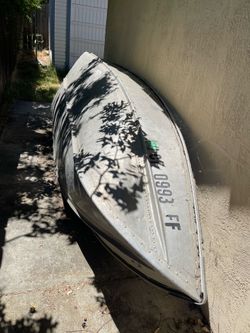12ft aluminum Sears boat