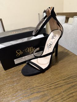 Black high heels