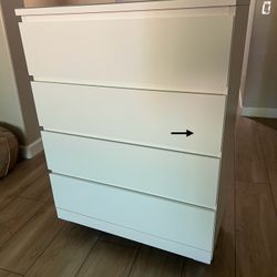 IKEA Dresser With Glass Top