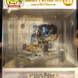 Brand New Sealed Harry Potter Pushing Trolley Deluxe Funko POP!