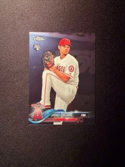 Shohei Ohtani Topps chrome ROOKIE🔥