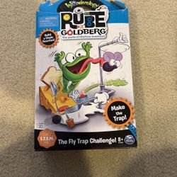 NEW Rube Goldberg Fly Trap Challenge STEM Toy Set Chain Reaction Wonderology