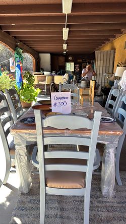 Comedor 6 sillas con extensión