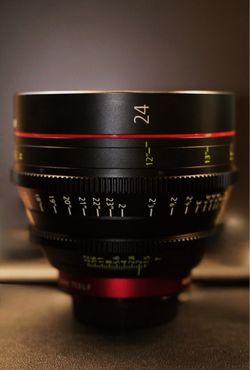 Canon cn-e cine primes full frame t1.5 ef mount 24mm