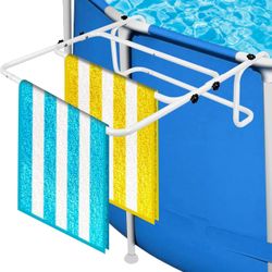 Poolside Towel Rack for Above-Ground Pool (NEW)