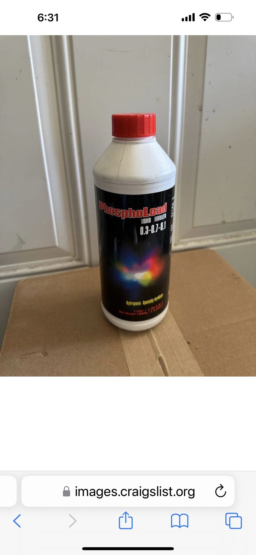 Phosphoload liquid fertilizer 1 Litre
