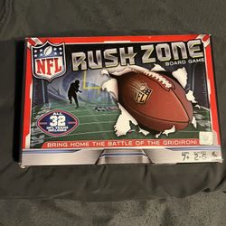 NFL  Rush Zone Board Game