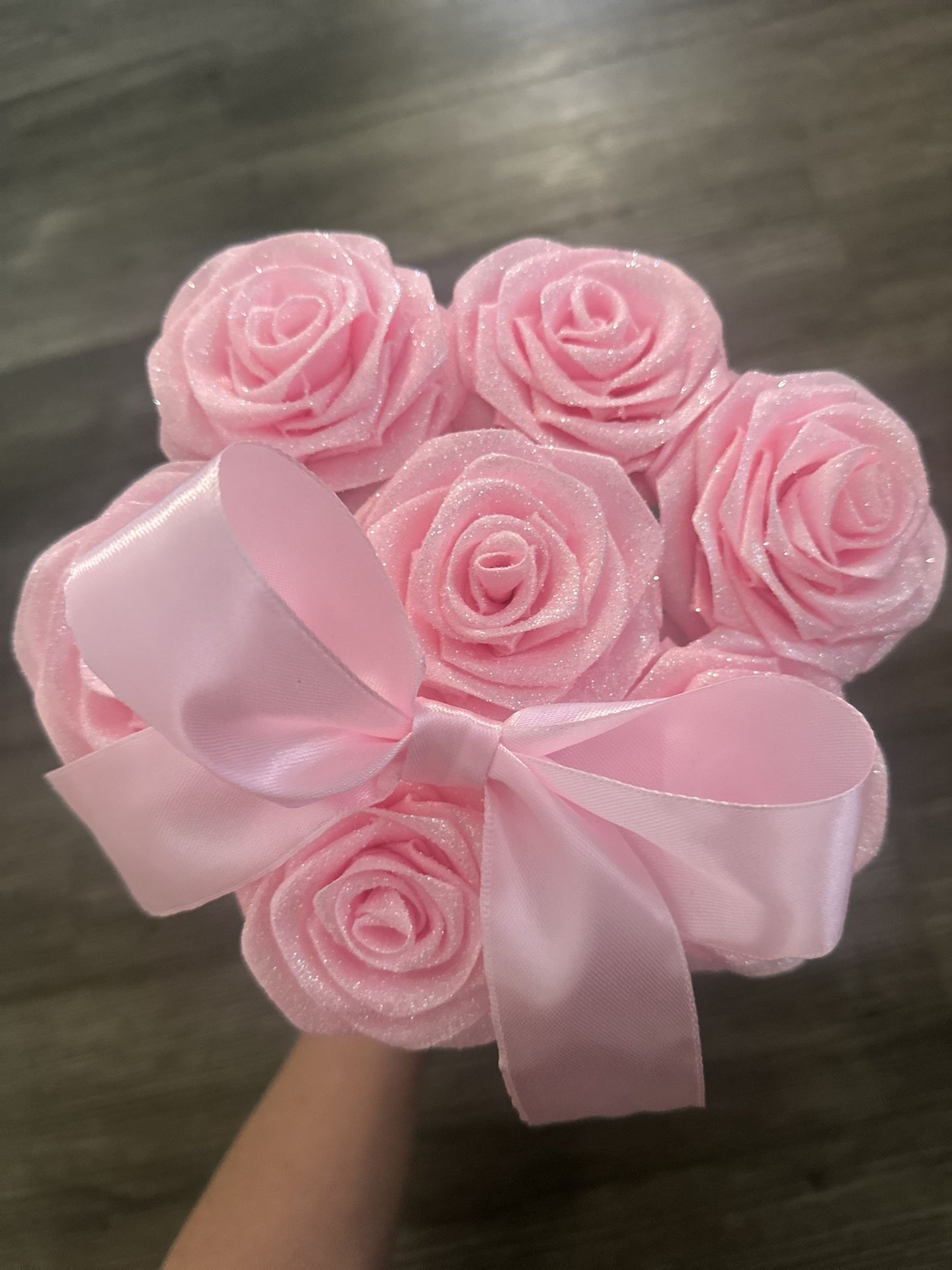 Glitter Rose Bouquets