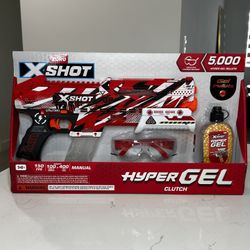 Zuru X Shot Hyper Gel Clutch Includes 5,000 Gel Pellets & Eyewear Ages 14+ NEW