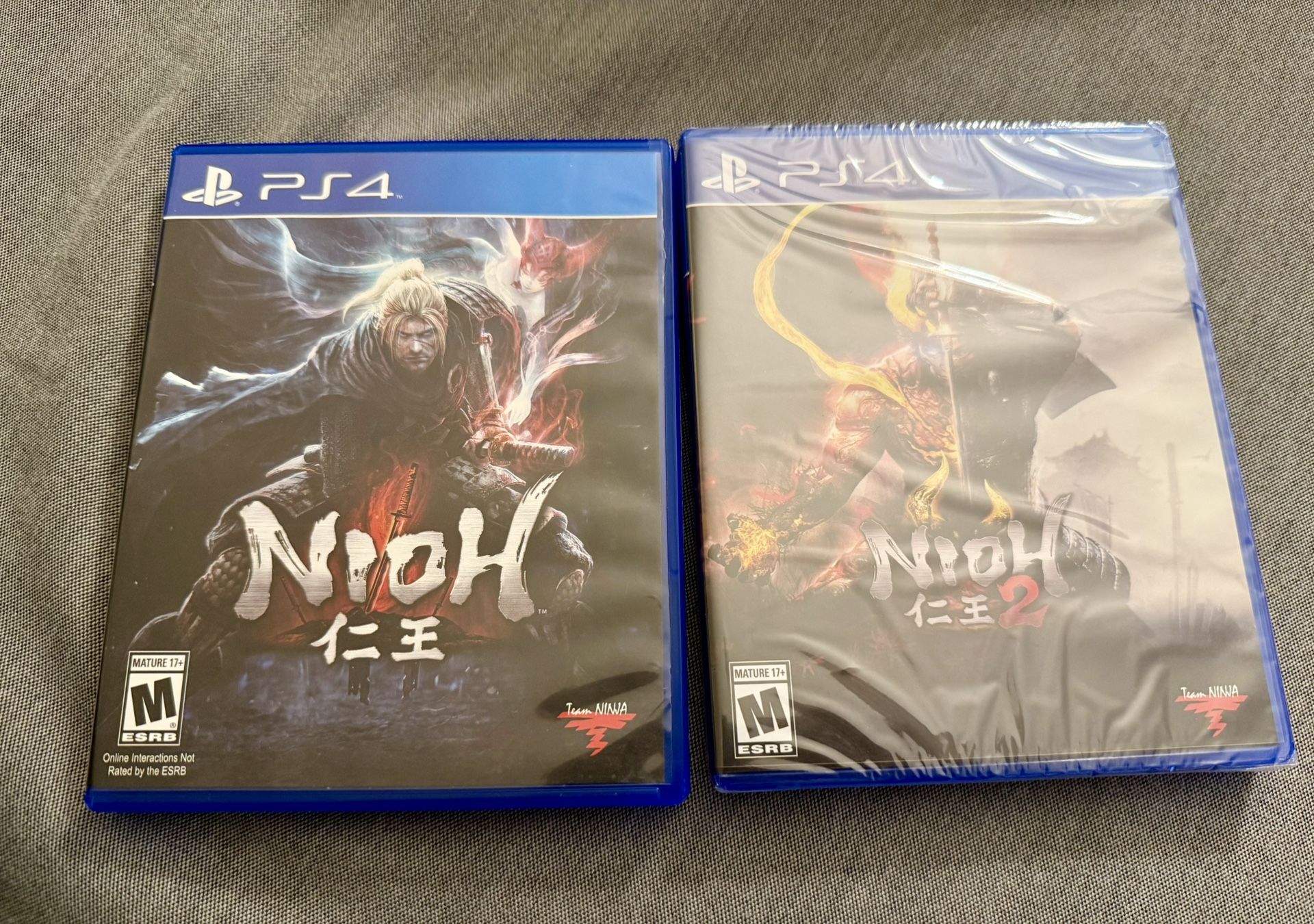 Nioh 1 and 2 - PS4
