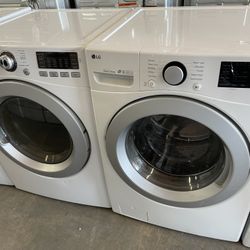 Lg Washer And Dryers -90 Day Warranty 