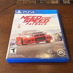 Need For Speed: Payback PS4