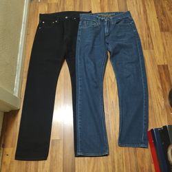 Pantalon Levi's 29x30 Y Pantalon American Eagle 29x30 Los 2 