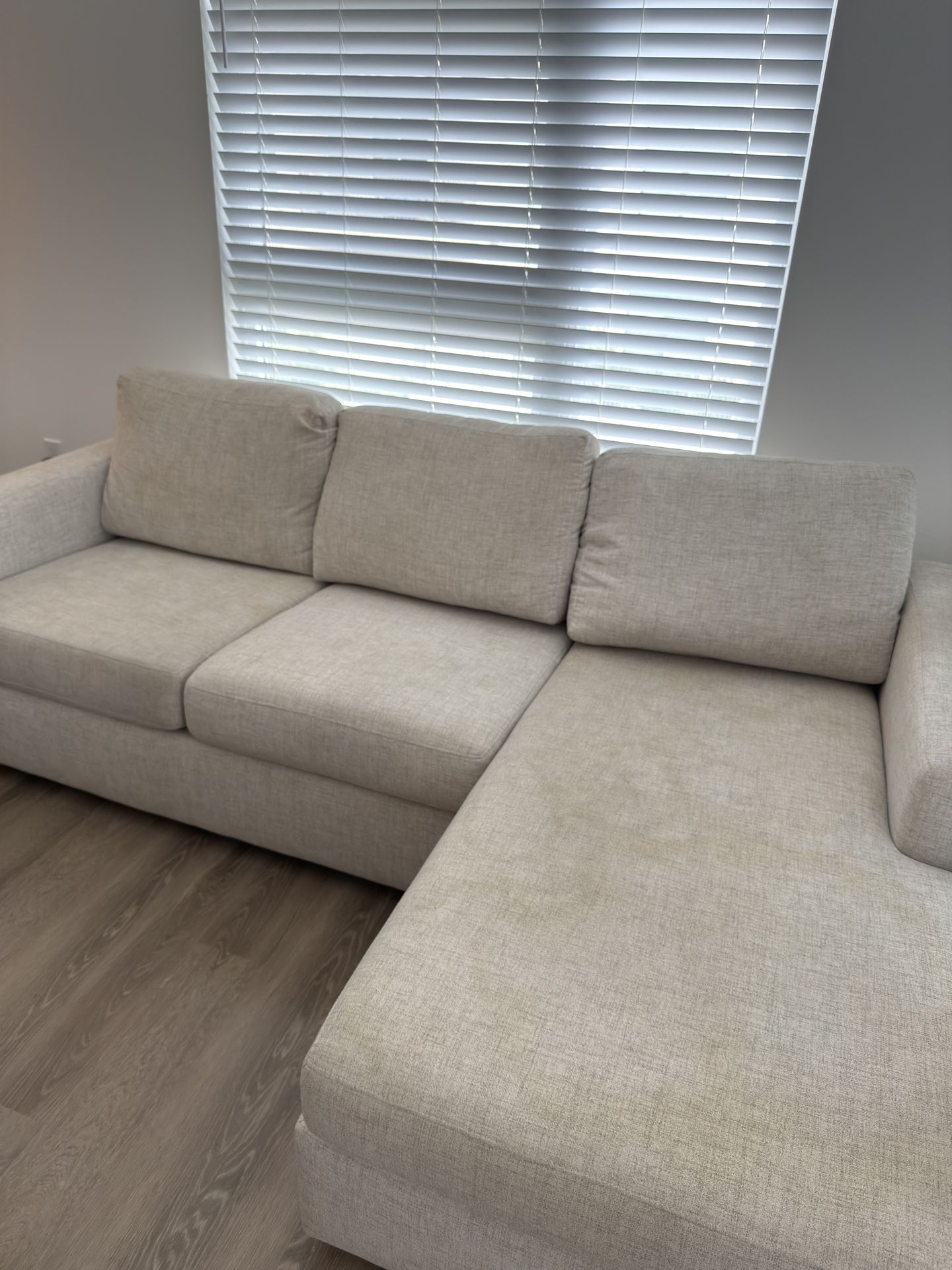 AS IS Living Spaces Reversible Sectional