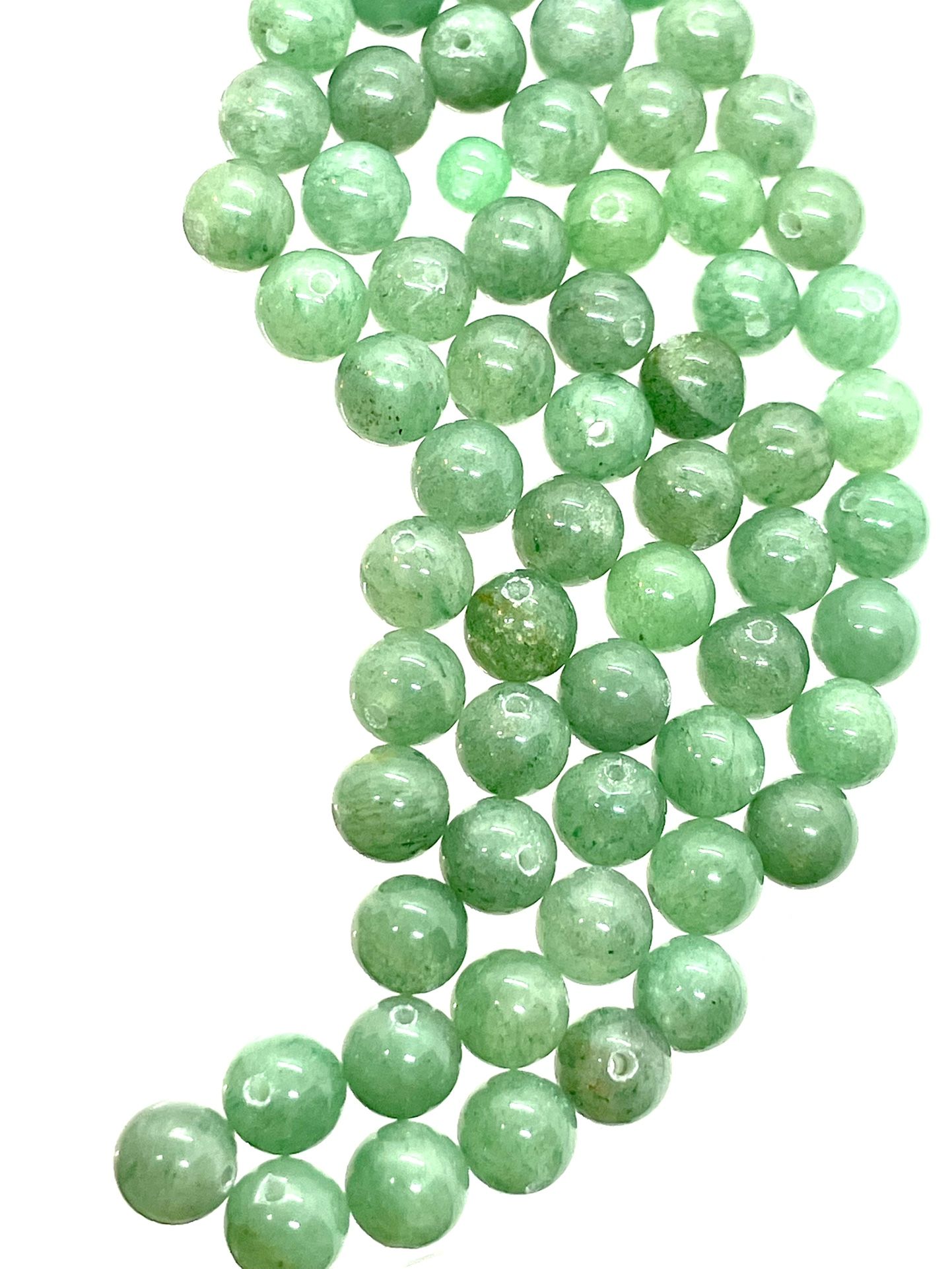 Lot Of 66 Jade Beads