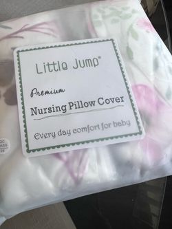 Nursing pillow cover - 2pack Floral design