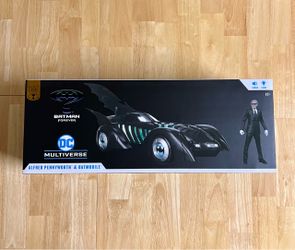 Mcfarlane DC Multiverse Batman Batmobile Alfred