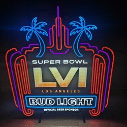 Superbowl LVI Rams Vs Bengals LED Sign.