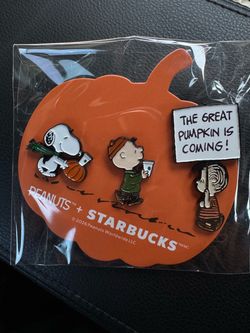 Snoopy X Starbucks Pins