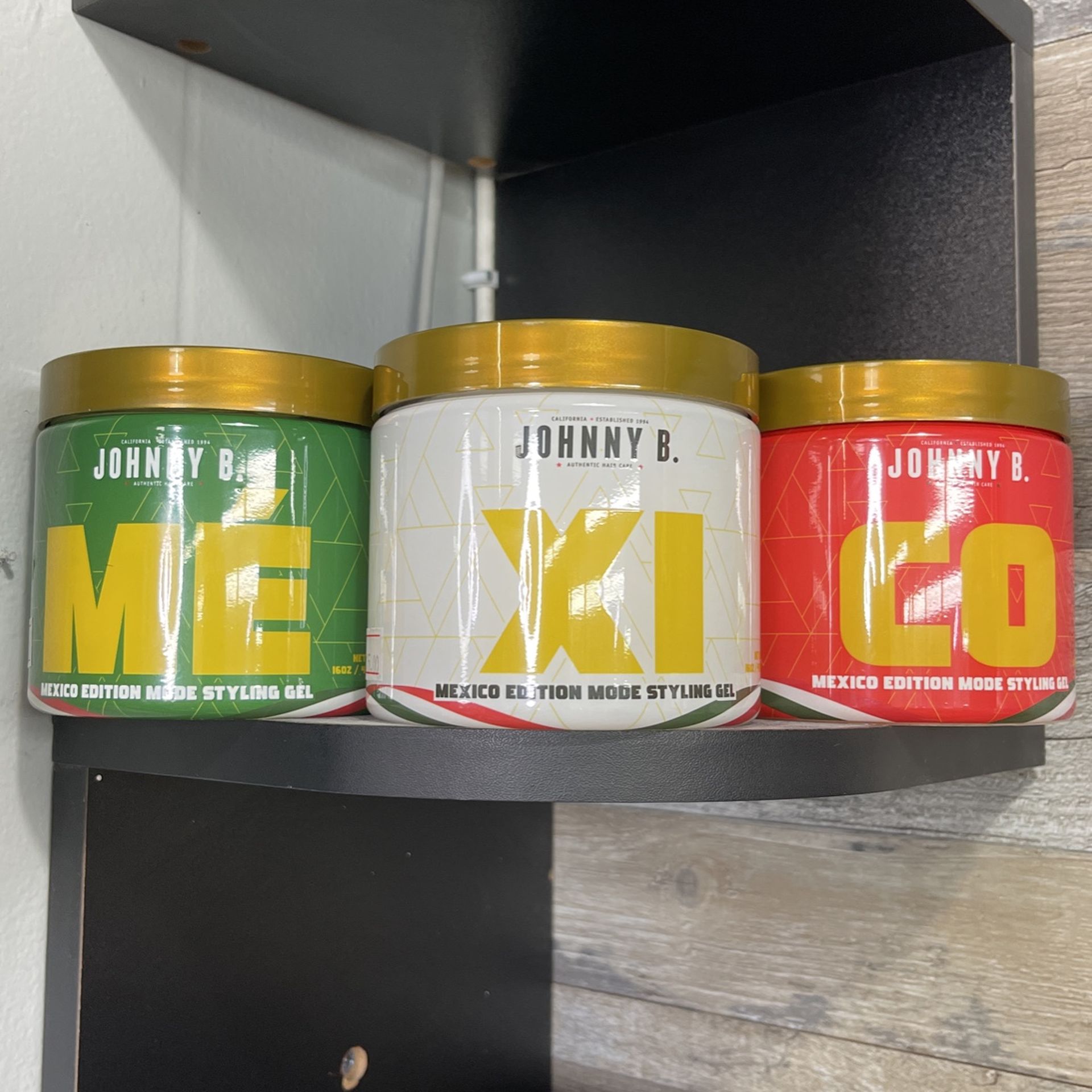 Jhony B Hair Gel Mode (Mexico Edition) 16oz