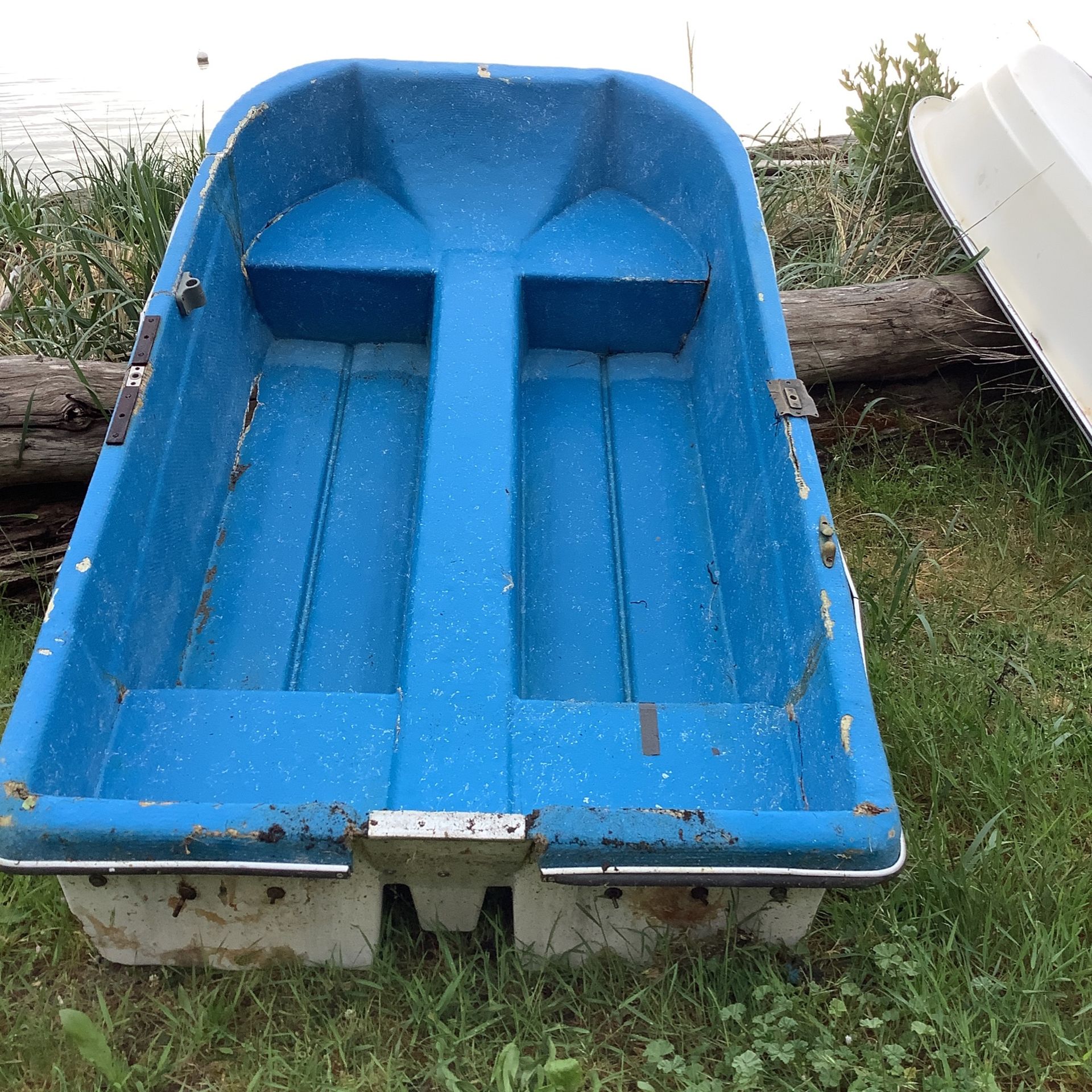 Free 8 Ft Rowboat To Be Used For A Planter Box Or Sandbox.  It Is Not Salvageable For Flotation.  We Can Deliver On CAMANO Island