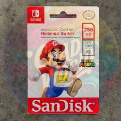 SanDisk 256GB microSDXC Micro SD Card for Nintendo Switch
