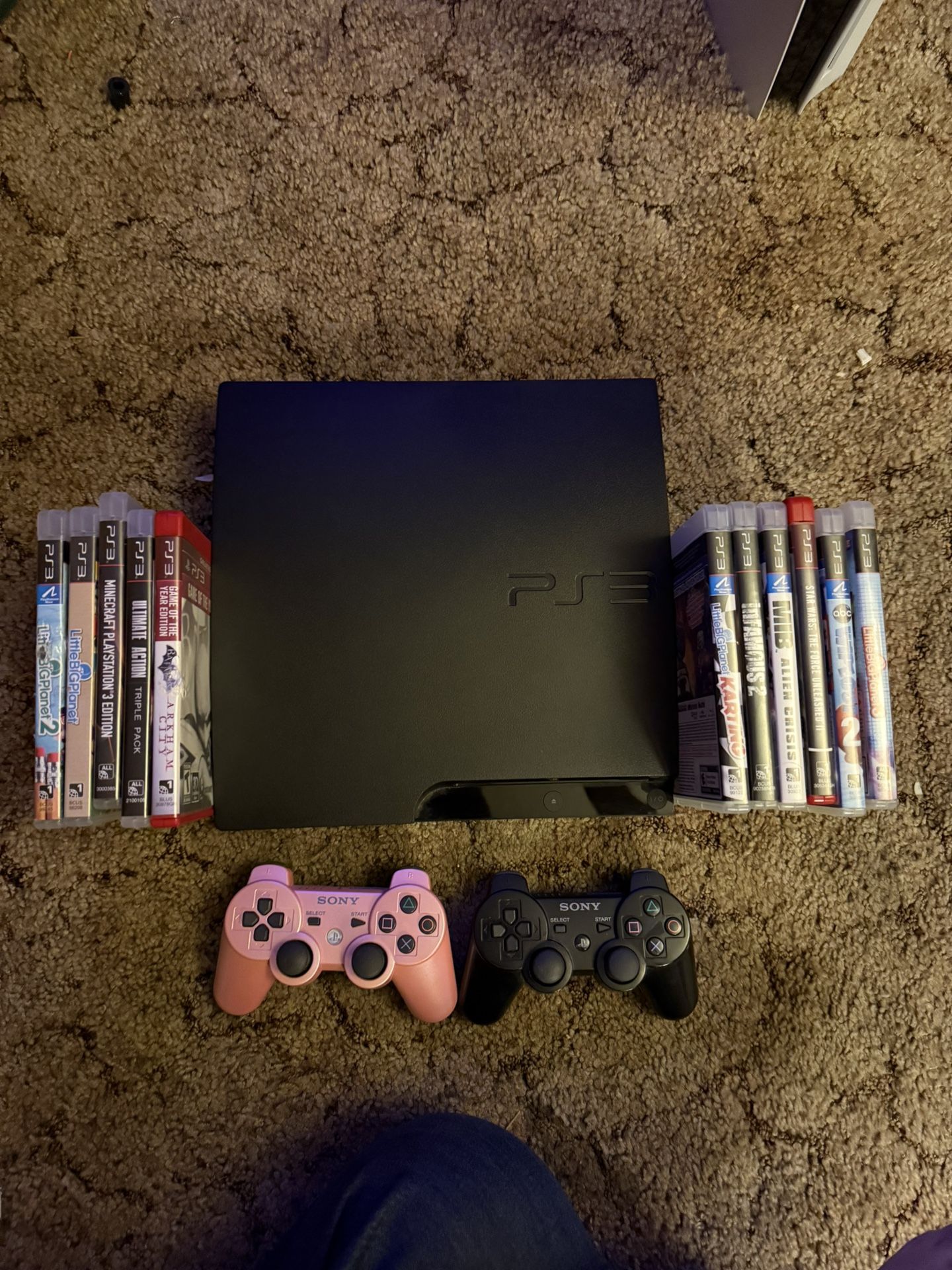 PS3 with games