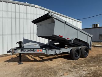 2026 RawMaxx LPX Dump Trailer